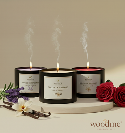 Scented Massage Candle - Woodme